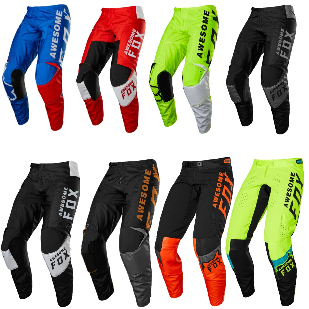 

2022 AWESOME.FOX Defend Motocross Pants Mens MTB BMX Downhill Mountain Bike Pants Dirt Bike Cycling Motorcycle Enduro Trousers