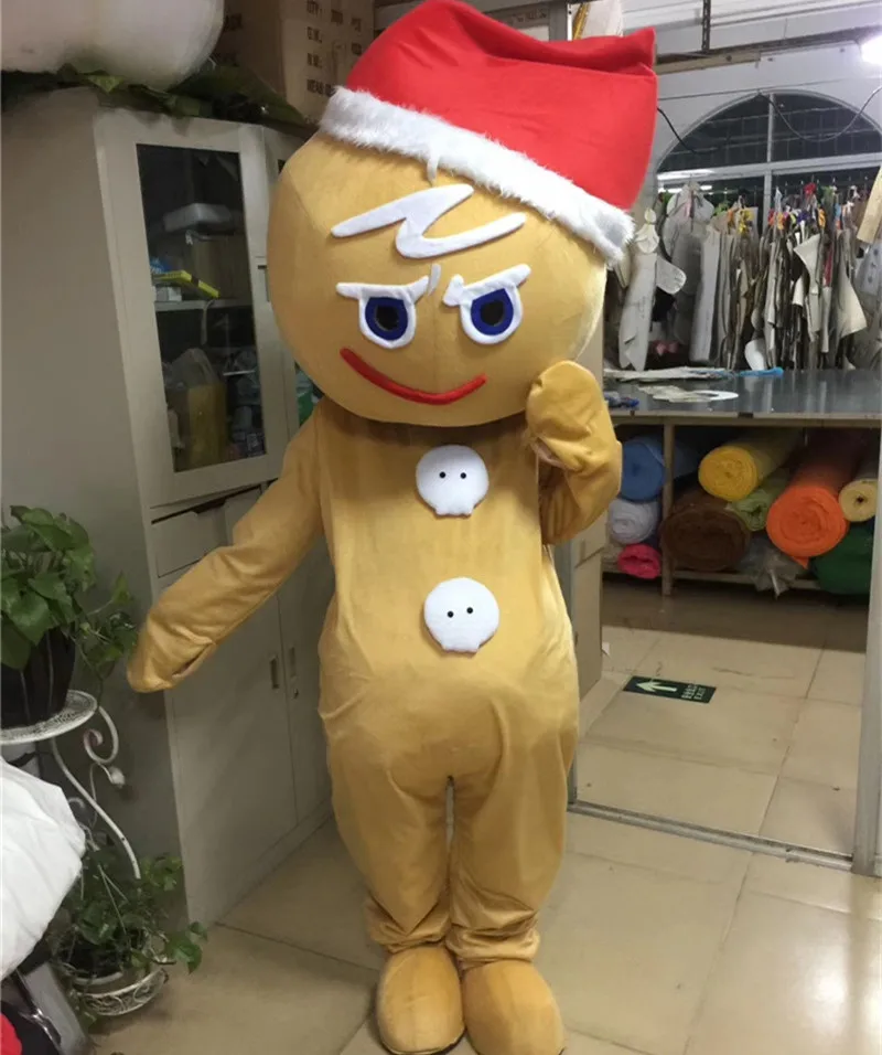 Новый высококачественный рождественский костюм талисмана рыбного хлеба костюмы