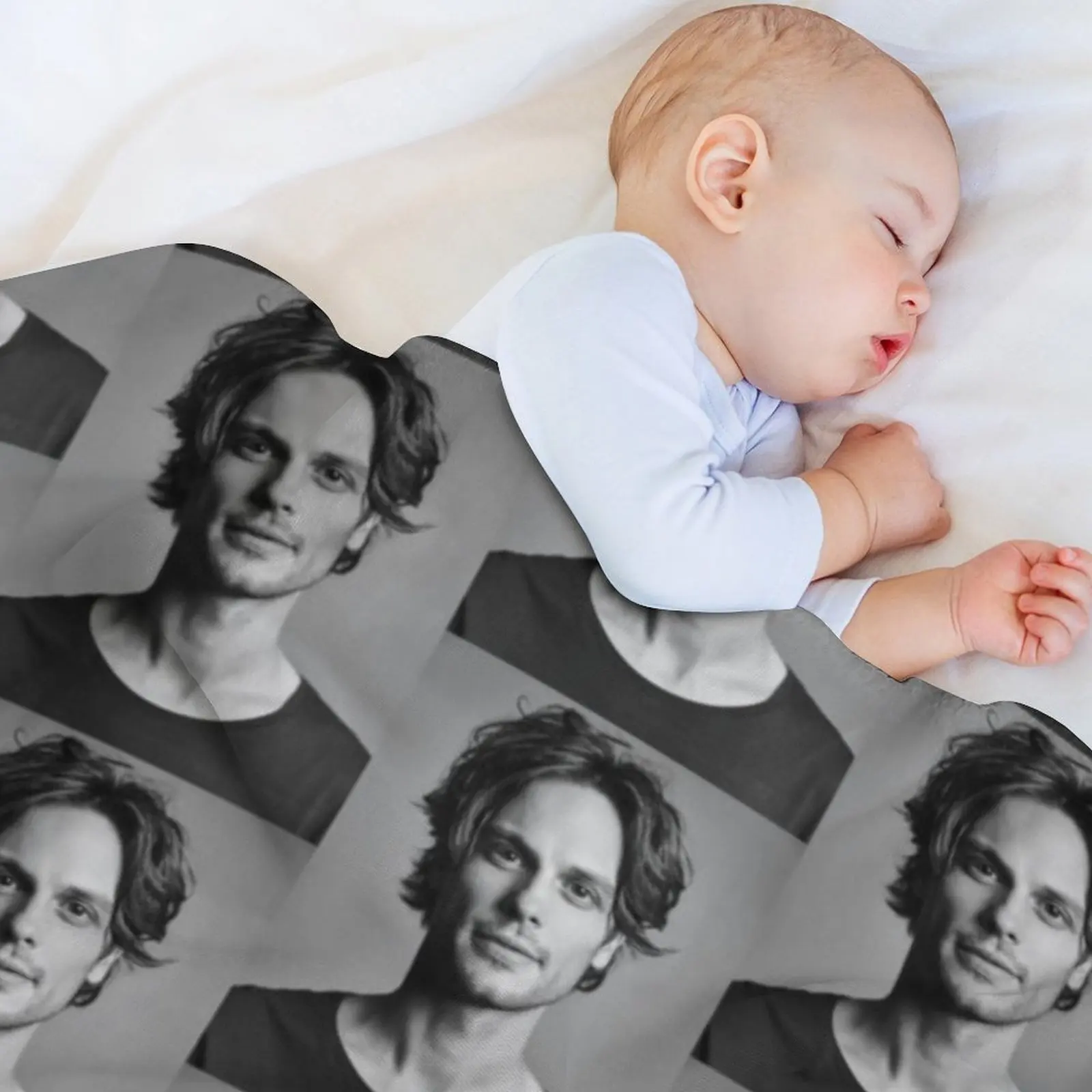 Фото Плед ikan Matthew Gray Sarden Tour 2020, мягкий теплый плед из искусственного меха для кровати №3
