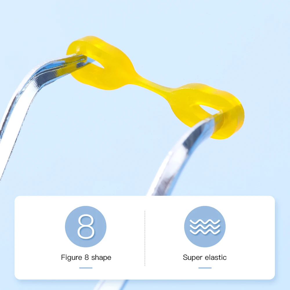 Стоматологические эластичные резиновые фиксирующие клиновидные Матричные