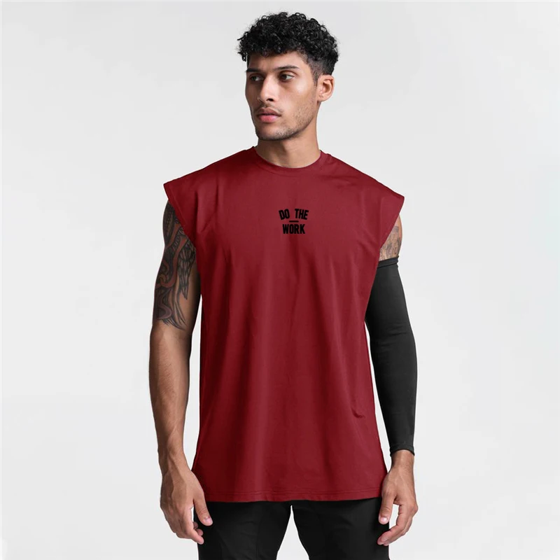 

New Brand Gym Clothing Quick Dry Mesh Casual Fitness Sleeveless Shirt Workout Tank Top Men Bodybuilding Sportswear Muscle Vests