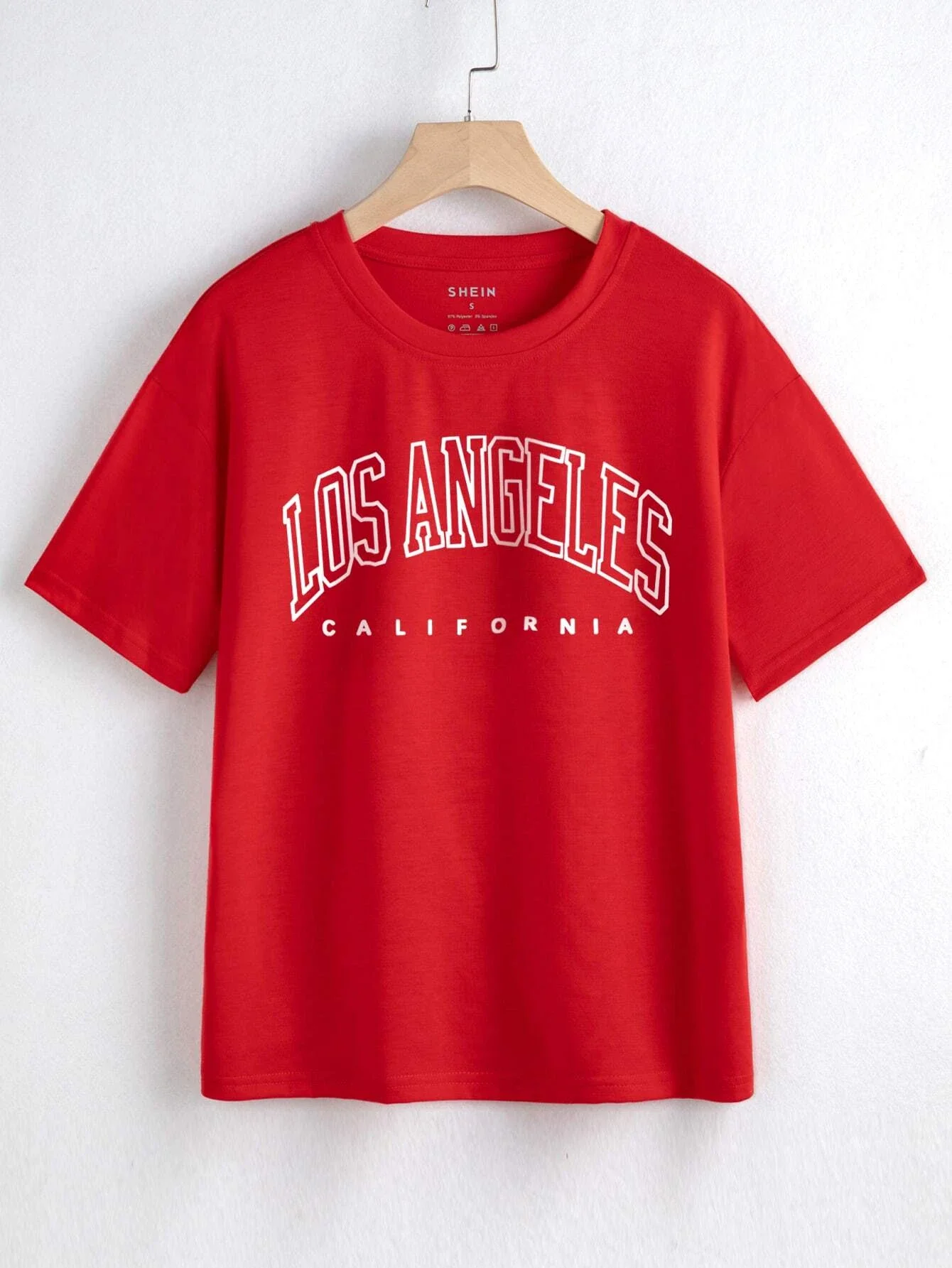 

Letter Graphic Drop Shoulder Tee