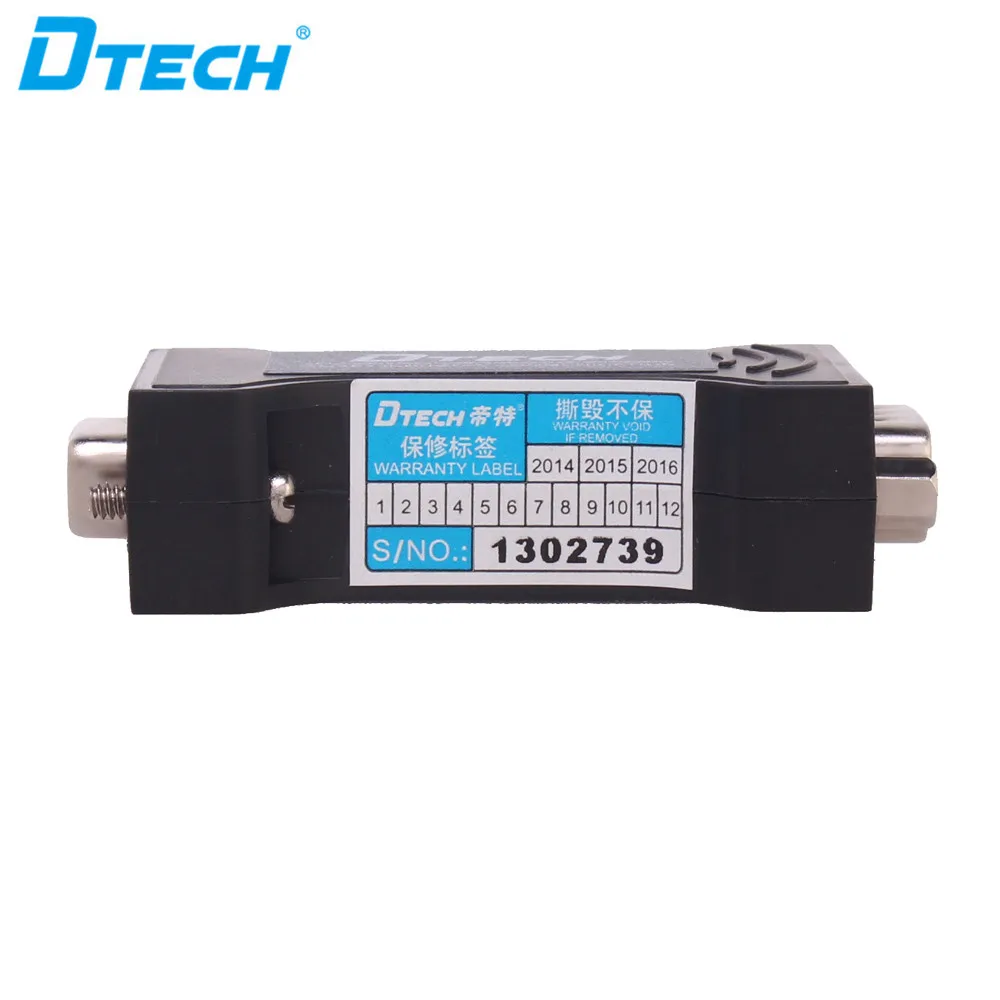 Фото Конвертер DTECH RS232 в RS232 Пассивный фотоэлектрический изолятор 3-проводной последовательный порт 232 Защитная фотоэлектрическая изоляция №4
