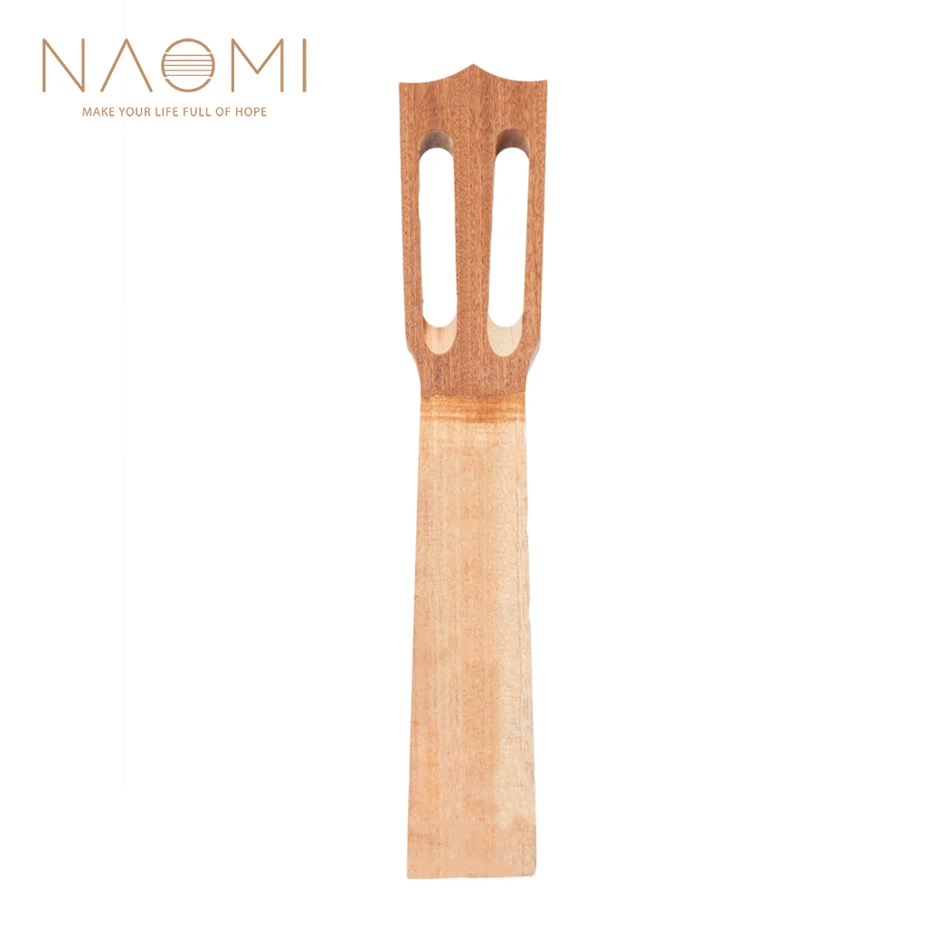 

NAOMI Guilele Guitalele Neck Sapele Guitar Ukulele Neck 4 String Guitar DIY Ukulele Parts Accessories New