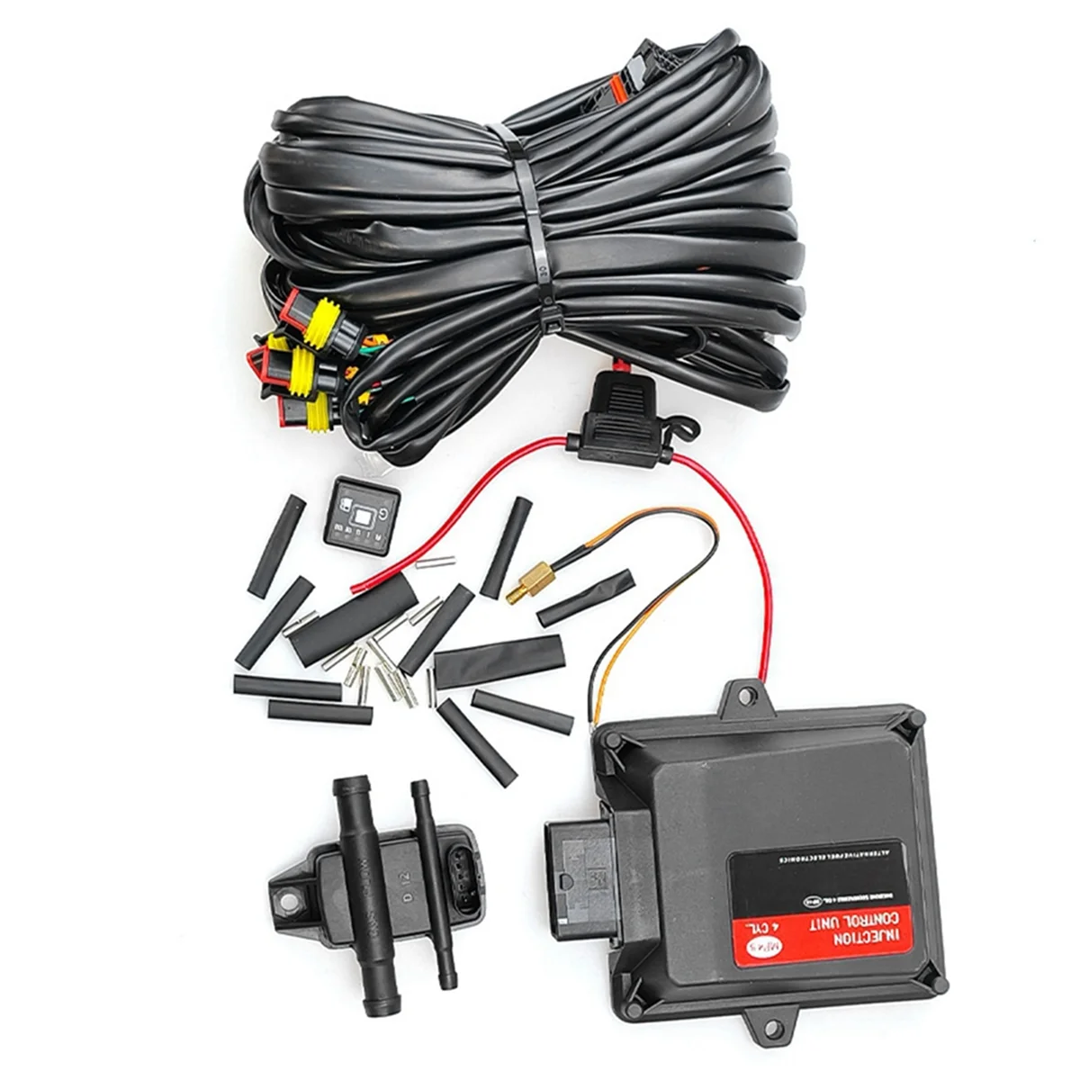 MP48 Gas ECU Kit 4-цилиндровый с OBD для RC LPG CNG Комплект переоборудования автомобилей GPL Oil