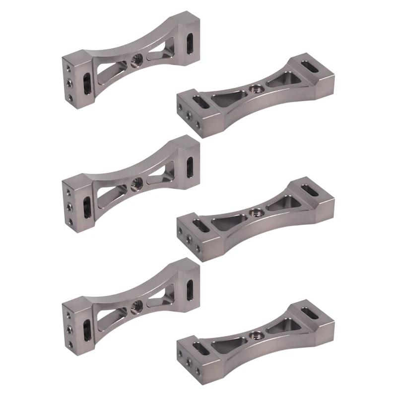 

6Pcs Metal Bracket For WPL B1 B14 B16 B24 C14 C24 B36 MN D90 D91 RC Car Upgrade Metal DIY Parts Kit
