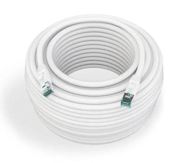 

6942 поставка сетевого кабеля super six cat6a безкислородный медный сердечник экранирующая кристальная головка перемычка для центра обработки дан...