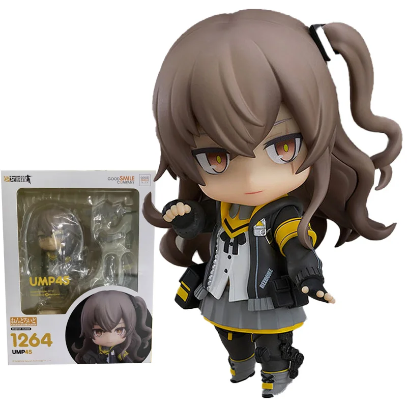 

Женская Оригинальная фигурка с хорошей улыбкой, модель 1264 UMP45 NENDOROID Girls Frontline, аниме, коллекционные игрушки, подарки