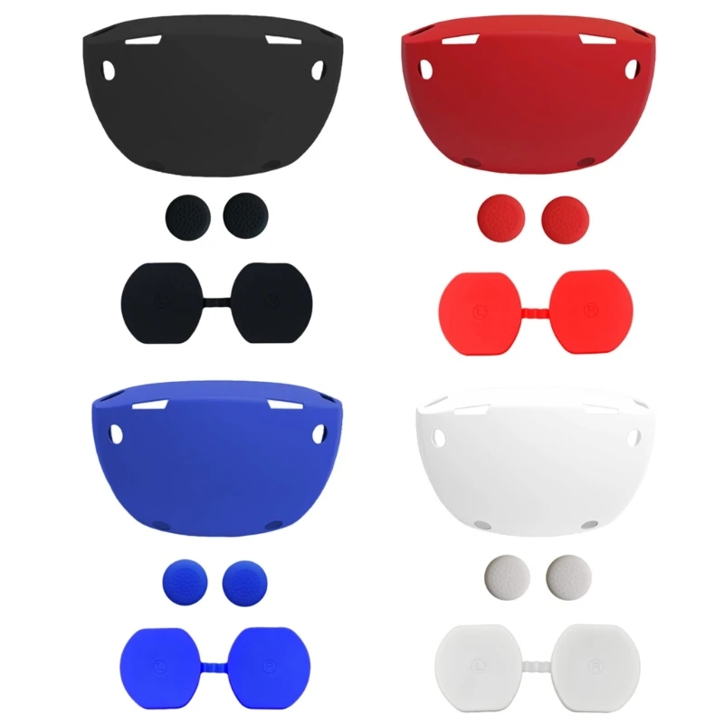 

Soft Silicone Cover Protective Rocker Cover for PS VR2 Headset Lens Caps
