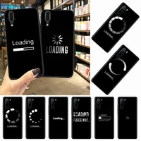 loading pattern phone case for huawei honor mate 10 20 30 40 i 9 8 pro x lite p smart 2019 y5 2018 nova 5t