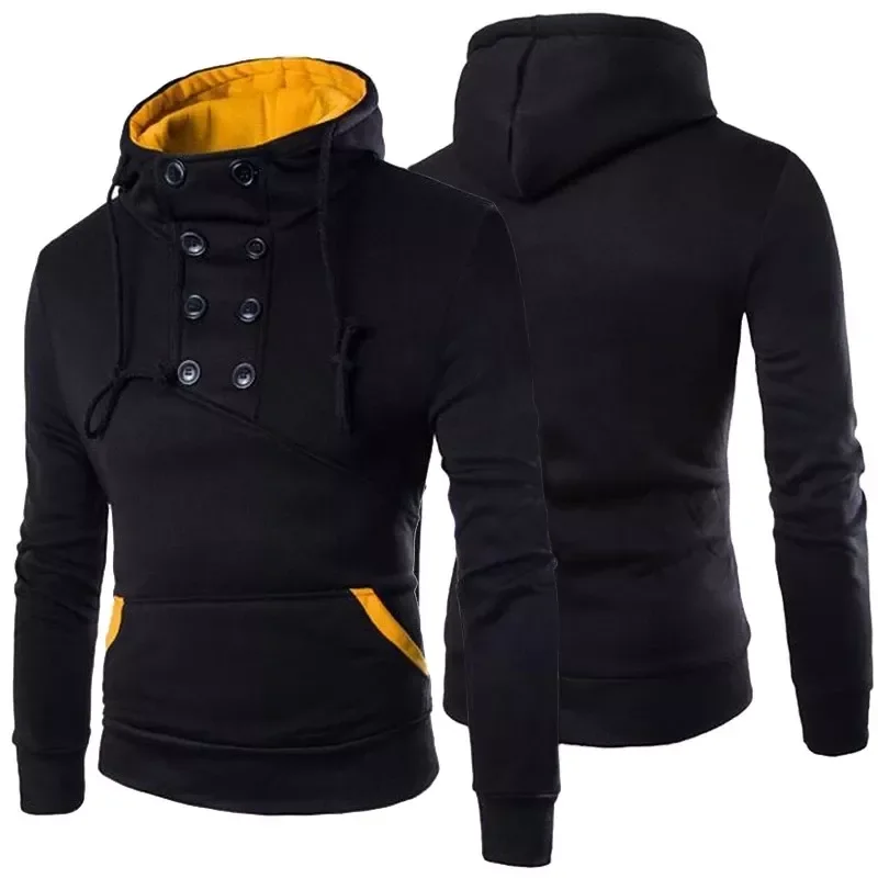

New Men's Hoodies Sweatshirts Zipper Hoodie Men Sweatshirt Solid Color Man Hoody Sweatshirts For Male
