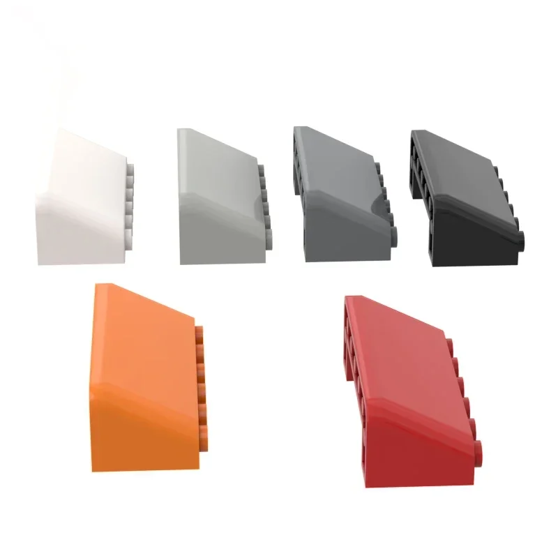 Высокотехнологичная сборка частиц 4176 2x6x2 Наклонный стеклянный кирпич набор