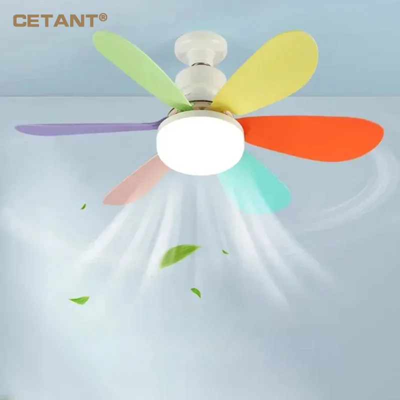 Регулируемый потолочный вентилятор с тремя режимами яркий для гостиной спальни