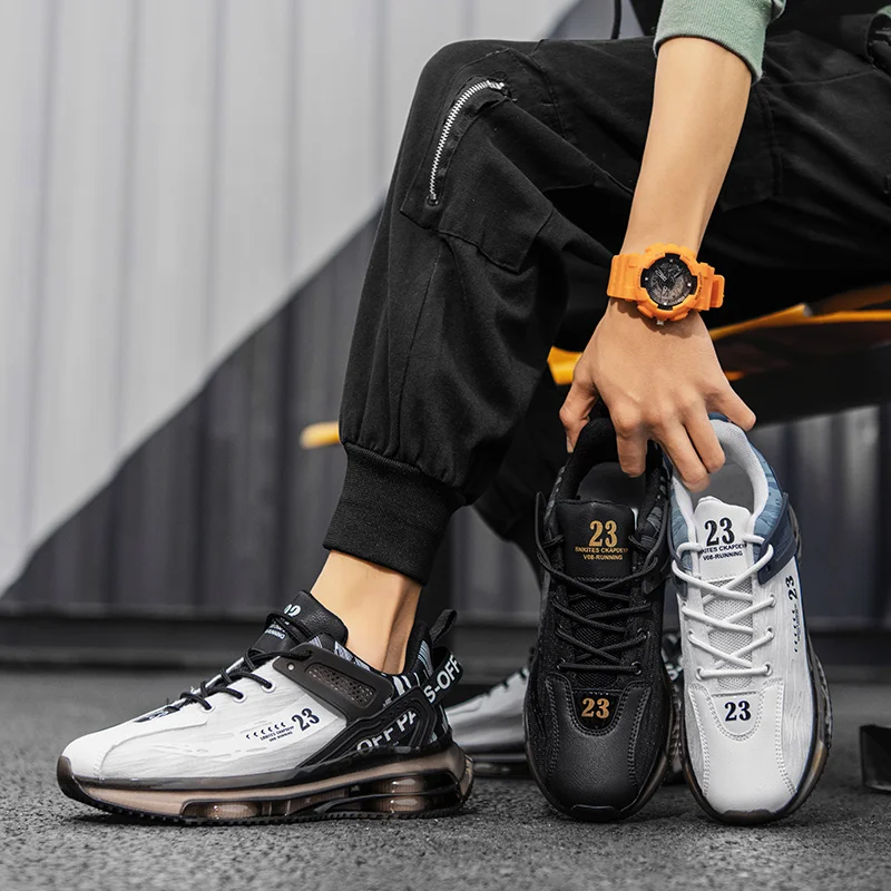 Men's Sports Shoes Men's Casual Sports Basketball Shoes Original Men's Sports Shoes High Top Men's Running Shoes