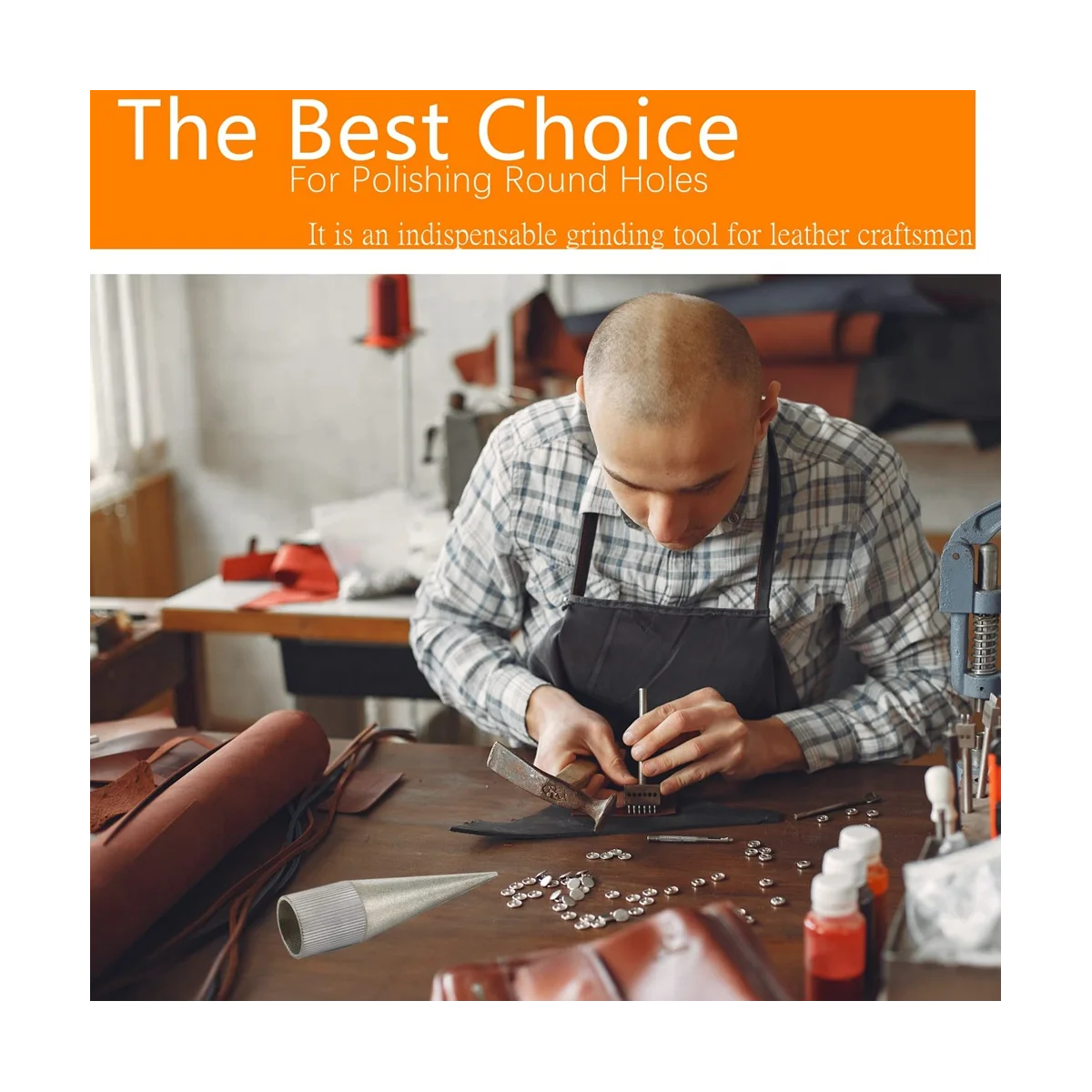 Шлифовальная машинка для кожи Круглый Дырокол 3-16 мм инструмент заточки краев