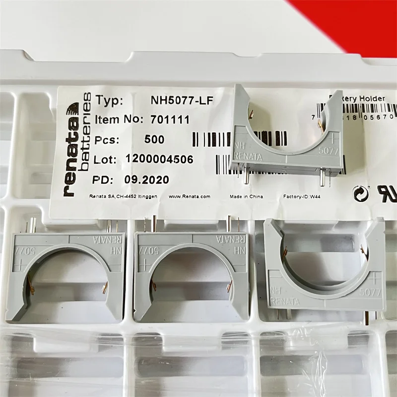 1 шт. NH5077-LF импортный держатель батареи Renata Nh5077 вертикальный подлинный
