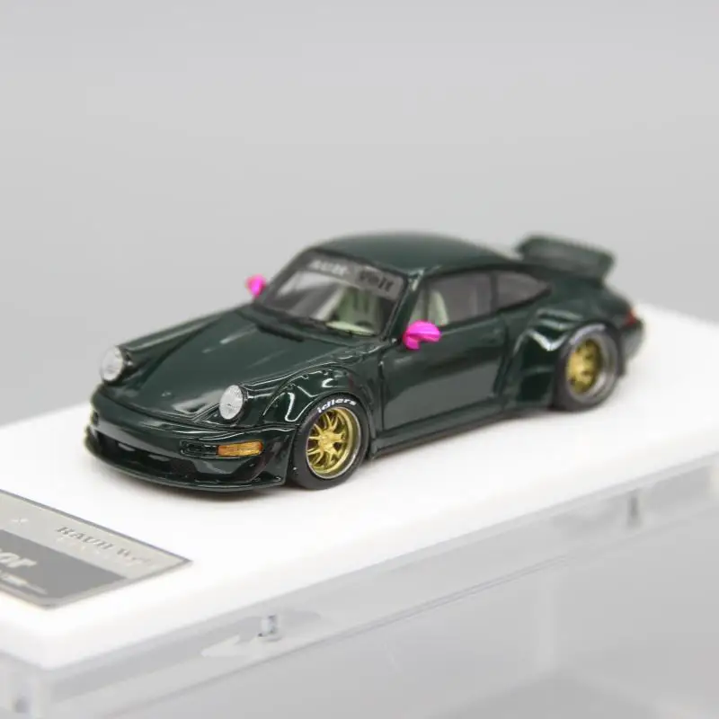 

Fuelme Fumei 1:64 resin RV sports car model RWB Burgundy 964 suitable for Porsche 911 collection decoration gift