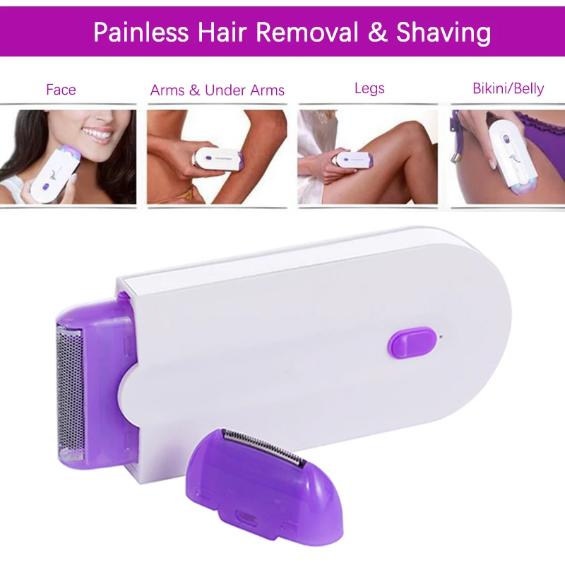 

Portable Hair Removal USB Rechargeable Women Epilator Tool Rotary Shaver Body Face Leg Bikini Lip Depilator Hair Remover Laser