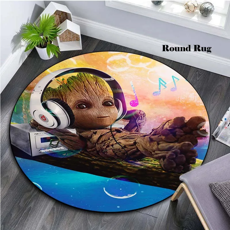 Коврик Groot круглые коврики декоративные для гостиной и спальни нескользящий