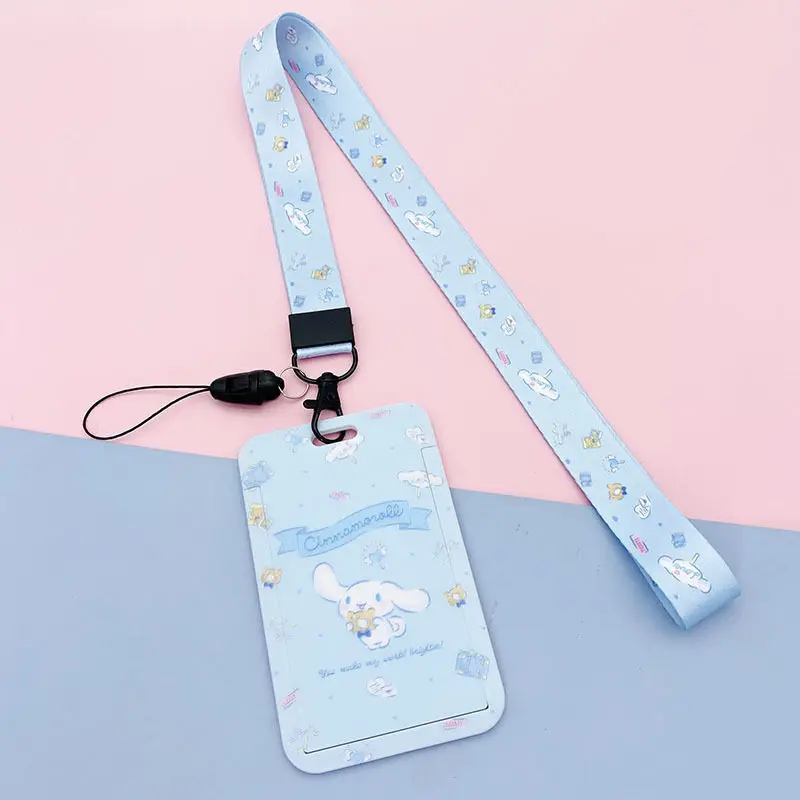 

Cute and creative Yugui dog bus card student campus card meal card access control card set key chain all-in-one protective cover
