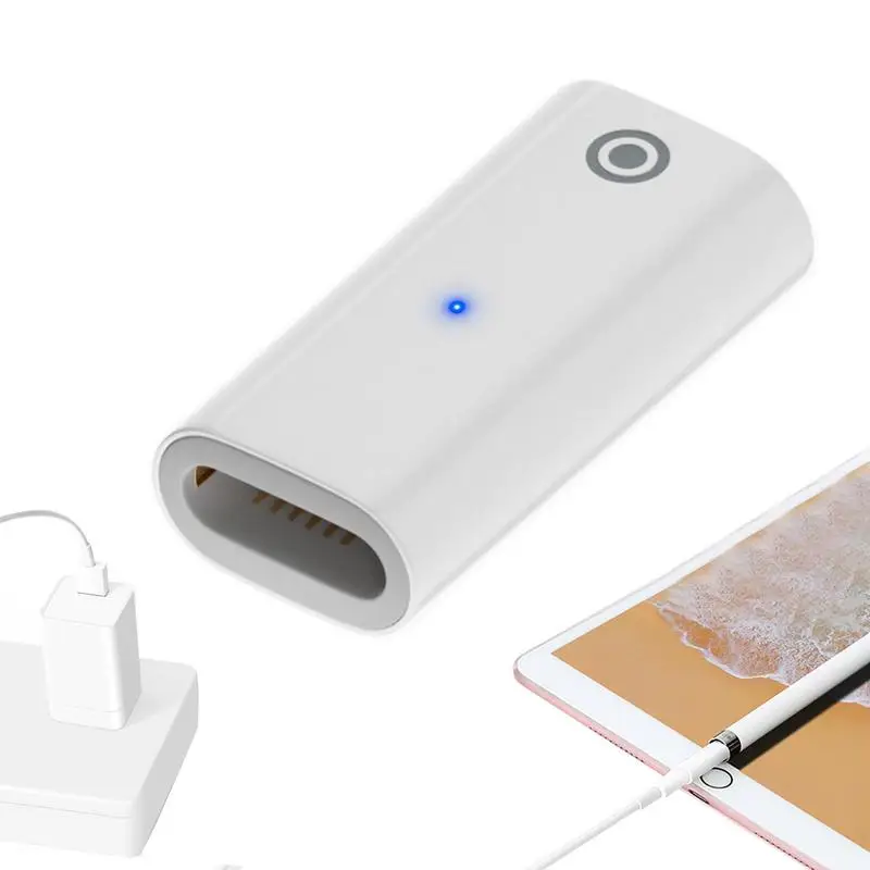 

Соединитель зарядное устройство карандаш адаптер зарядный кабель шнур для Apple Pencil 1-го поколения с индикатором аксессуары для зарядного устройства