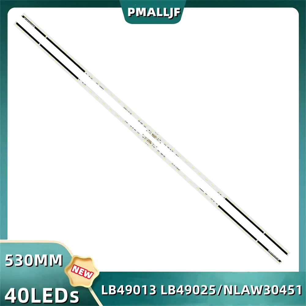 2 шт./комплект, светодиодная лента для подсветки SONY KDL-49WE660 49XF7073 49WE750 49X720E 49WE665 49XE7002 49XE7093 49W660E 49XF7003 49X8000E