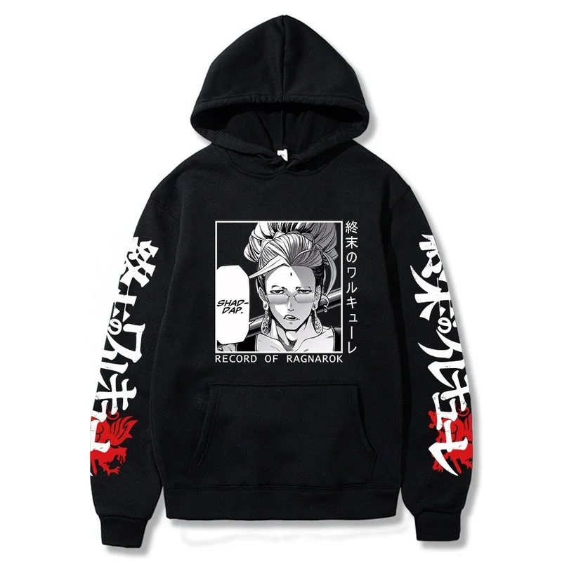 

Record Of Ragnarok Buddha Hoodies Popular Anime Japan Cartoon Cool Men Graphic Unisex Fashion Harajuku Winter Sweatshirts Tops