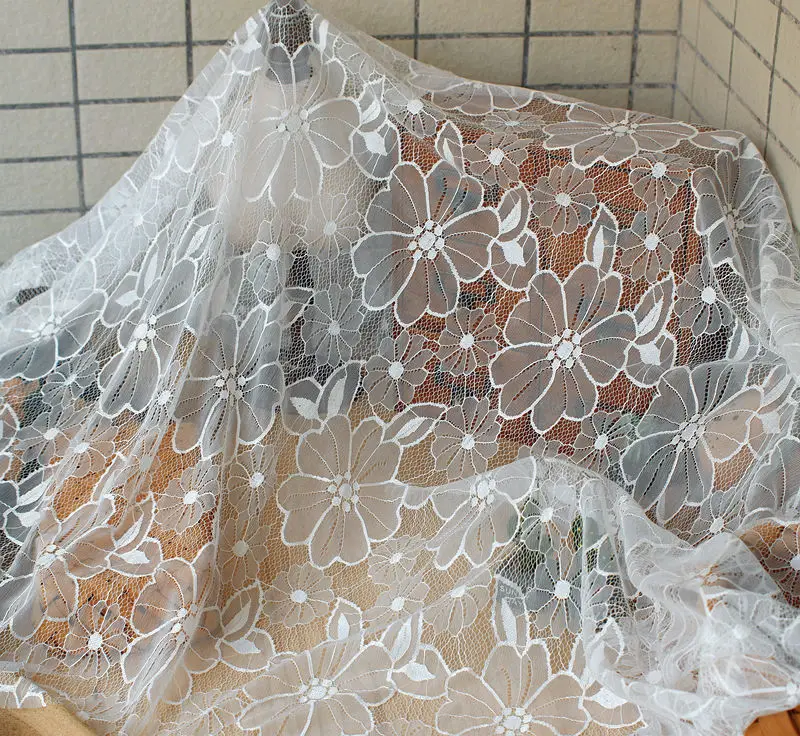 1 5 м фототкань &quotсделай сам&quot мягкая черная Цветочная кружевная ткань свадебное