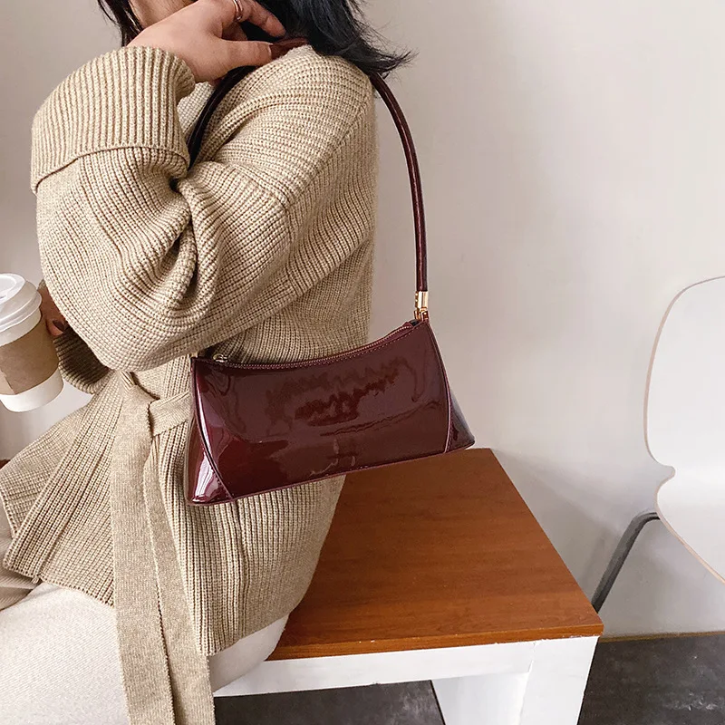 

Women Shoulder Bag 2022 Spring Luxury Designer Baguette Handbag Classic Leather High Quality Small Top Handle Bags Bolsa