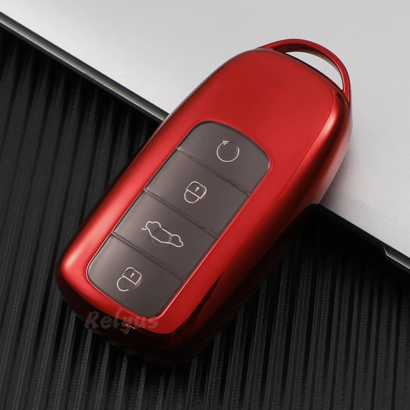 

Прозрачный защитный чехол для автомобильного ключа из ТПУ для Chery Tiggo 8, новинка, брелок для ключей 5 plus 7pro, автомобильные аксессуары