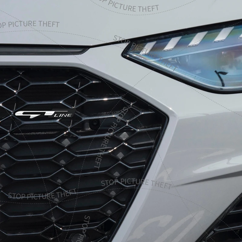 1 шт. 3D металлический логотип GT Line решетка эмблема значок автомобиля задний хвост