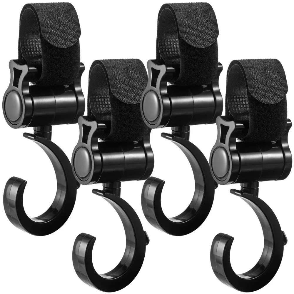

Multipurpose Baby Stroller Hooks Adjustable Hanger Rod Shape Moto Electric Car Bicycle Handrail Universal Hook Organizer Gadgets