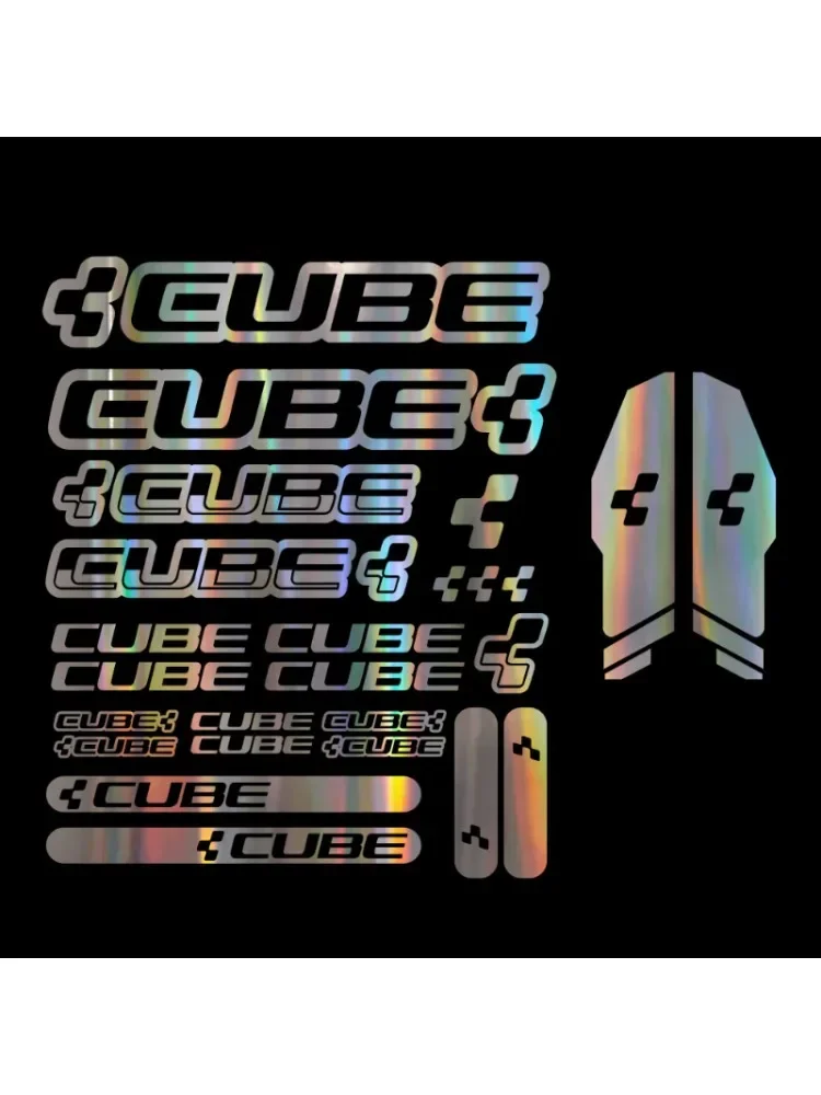 

Виниловые наклейки для горных велосипедов, кубические универсальные, велосипеды