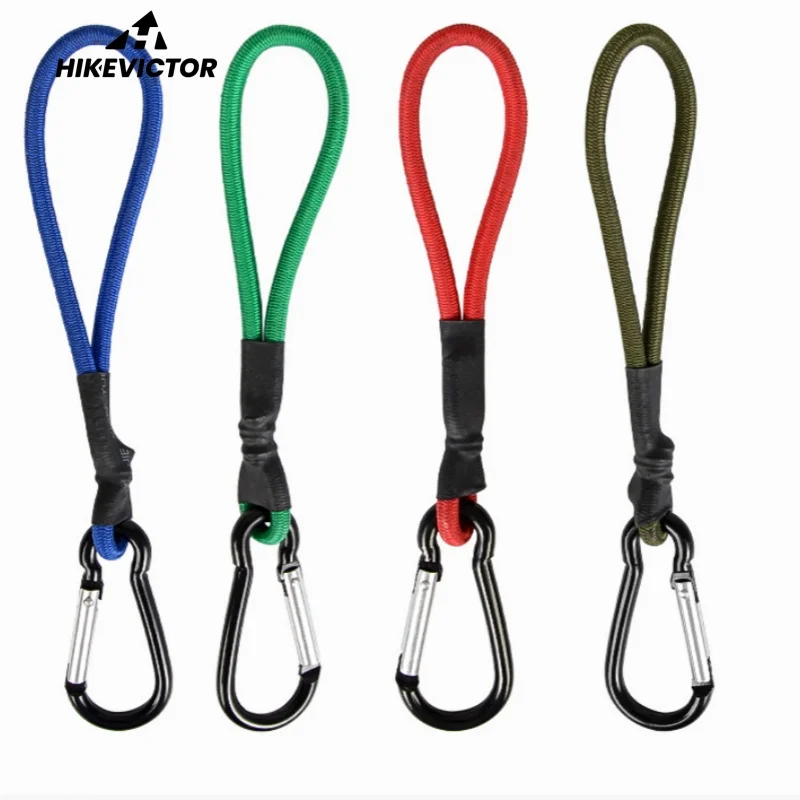 Эластичный веревочный крючок для палатки пешего туризма портативный аксессуар