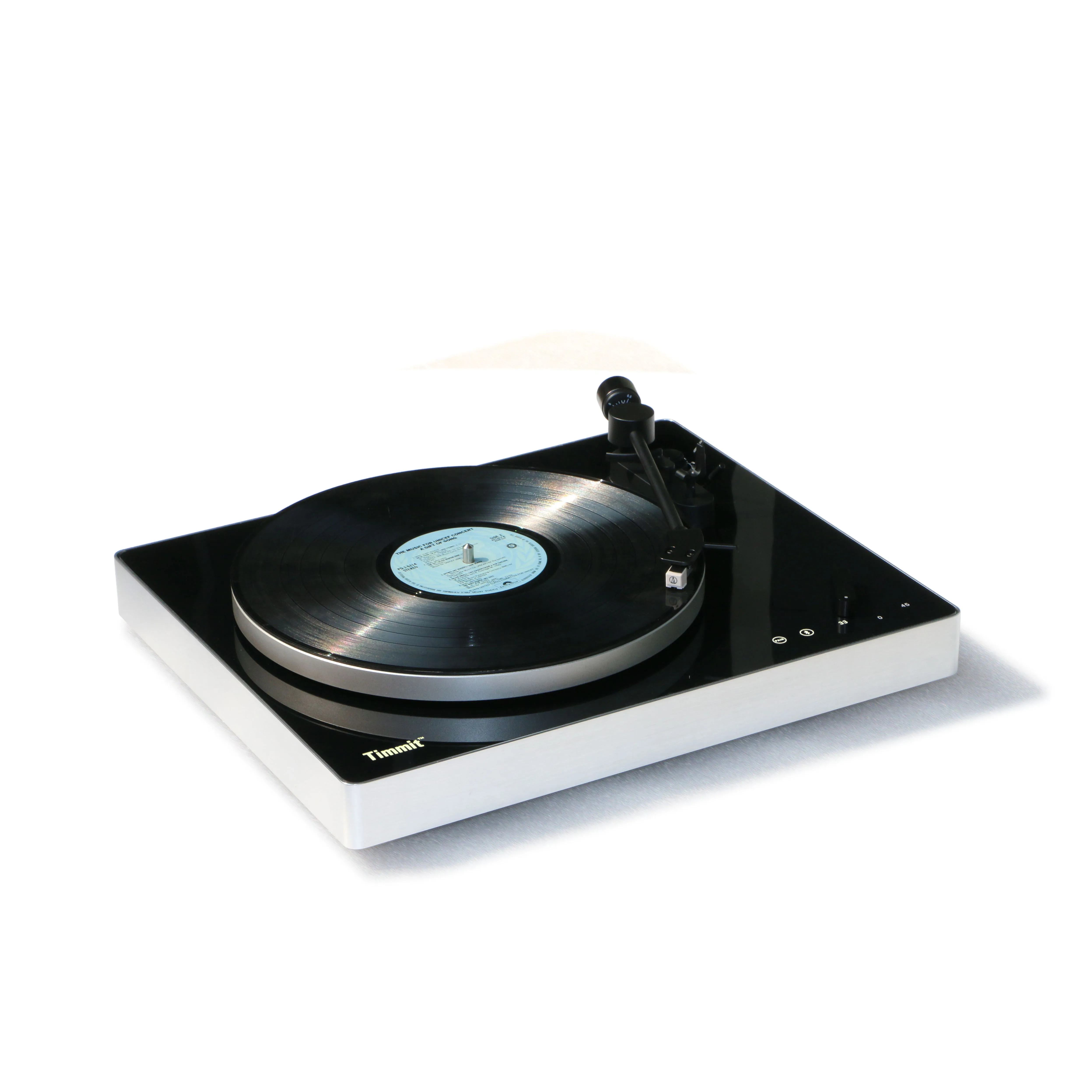 

China factory supplied top quality muiltifuctional vinyl record player dj turntable technics speakers