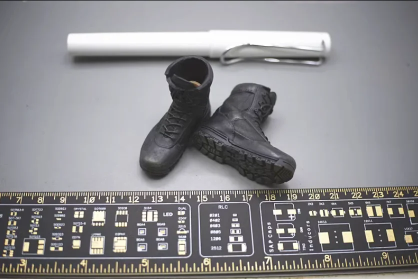 

Facepool FP008 1/6 Male Soldier Solid Shoes Boots for 12''figure