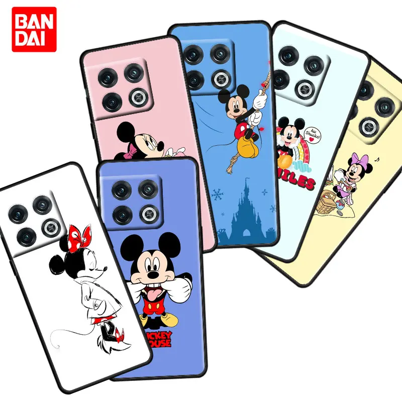 

Cover Case for OnePlus 9 9R 9RT 8 8T 10 Nord CE N200 2 N100 N10 Pro RT 5G Shell Bag Soft Luxury Funda Mickey Mouse Funny