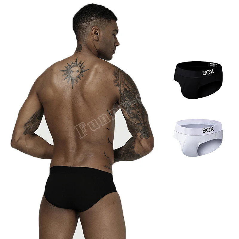 

Black And White Briefs Sexy Men Underwear Briefs Shorts Men's Underwear Briefs Cotton Soft 2020 New Innerwear Briefs For Men