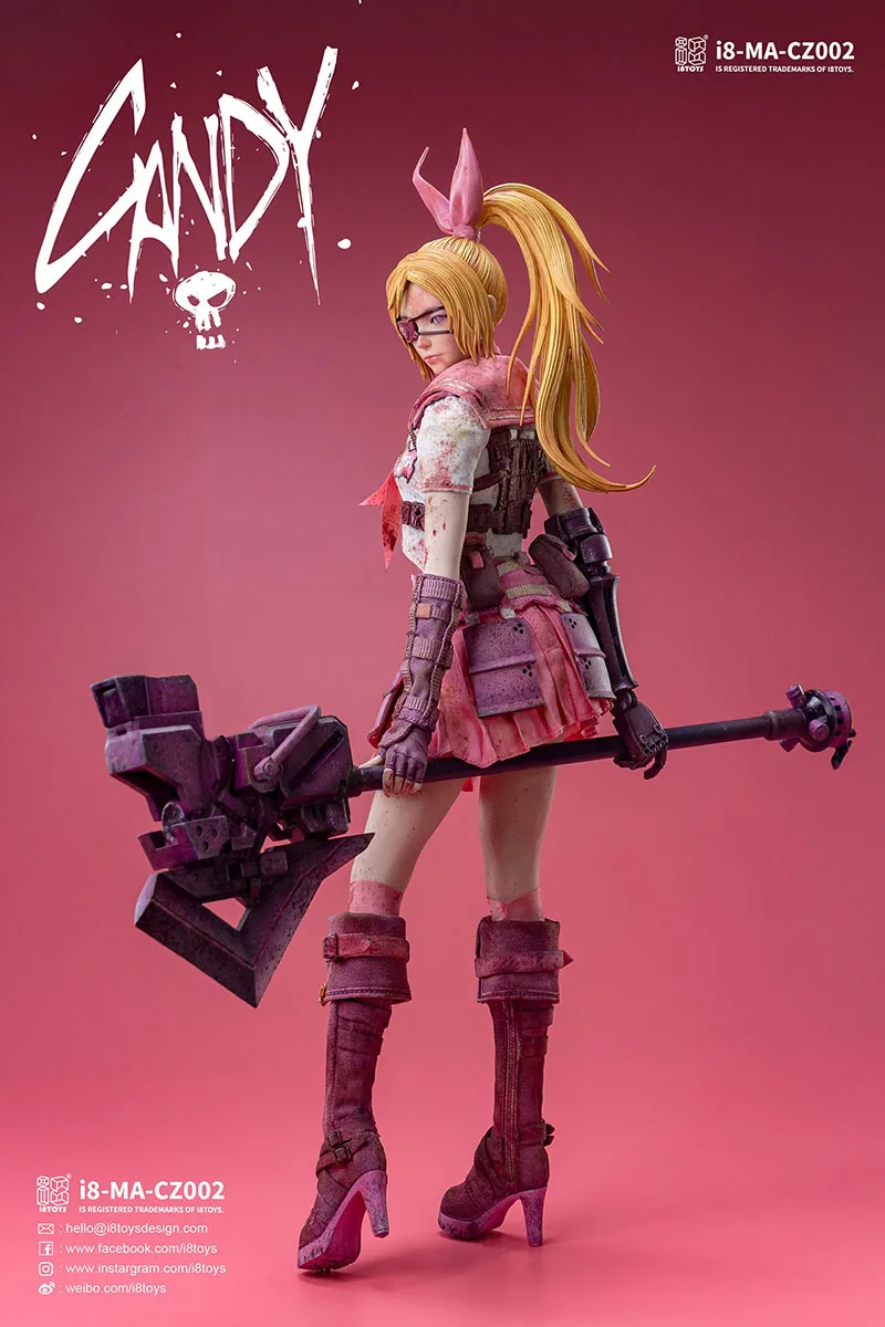 Фото I8TOYS i8-MA-CZ002 1/6 Mentality Agency Candy Battle Damaged Ver. Коллекционная фигурка солдатки, 12 дюймов №2