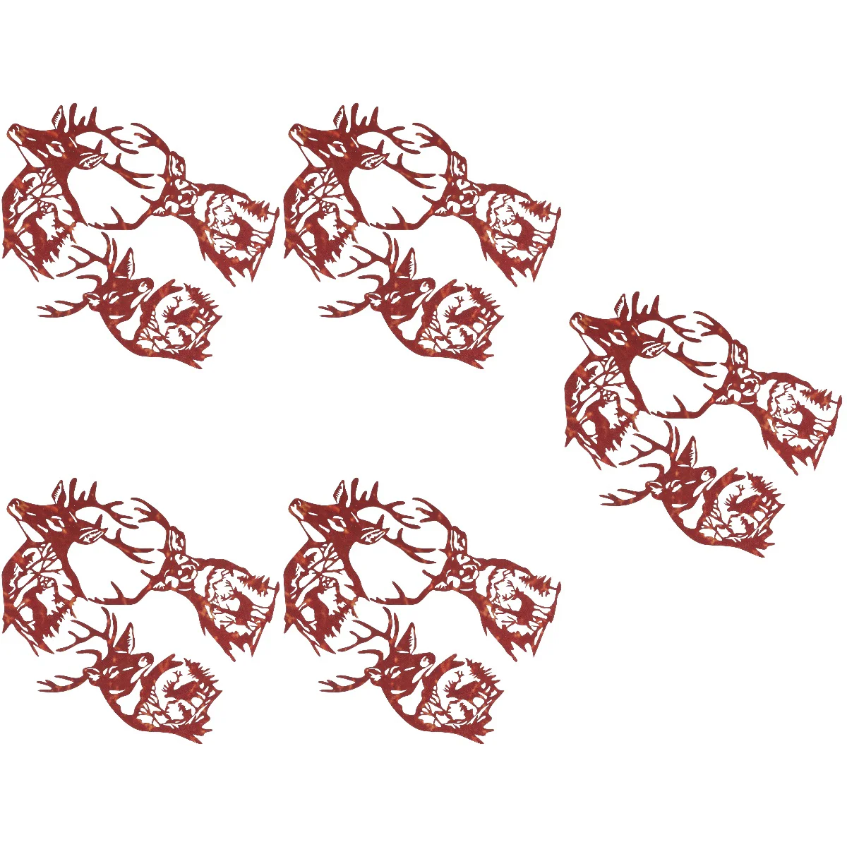 

Metal Deer Ornaments Metal Crafts Metal Deer Decoration Wall Ornaments