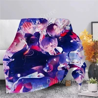 anime diabolik lovers flannel blanket 3d adult throw blanket for bed cover sofa travel office adult quilt drop shipping