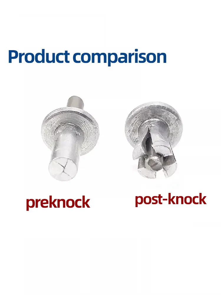 Ударная заклепка из алюминия и стали длина 6 4/7 9/10/14 3 мм