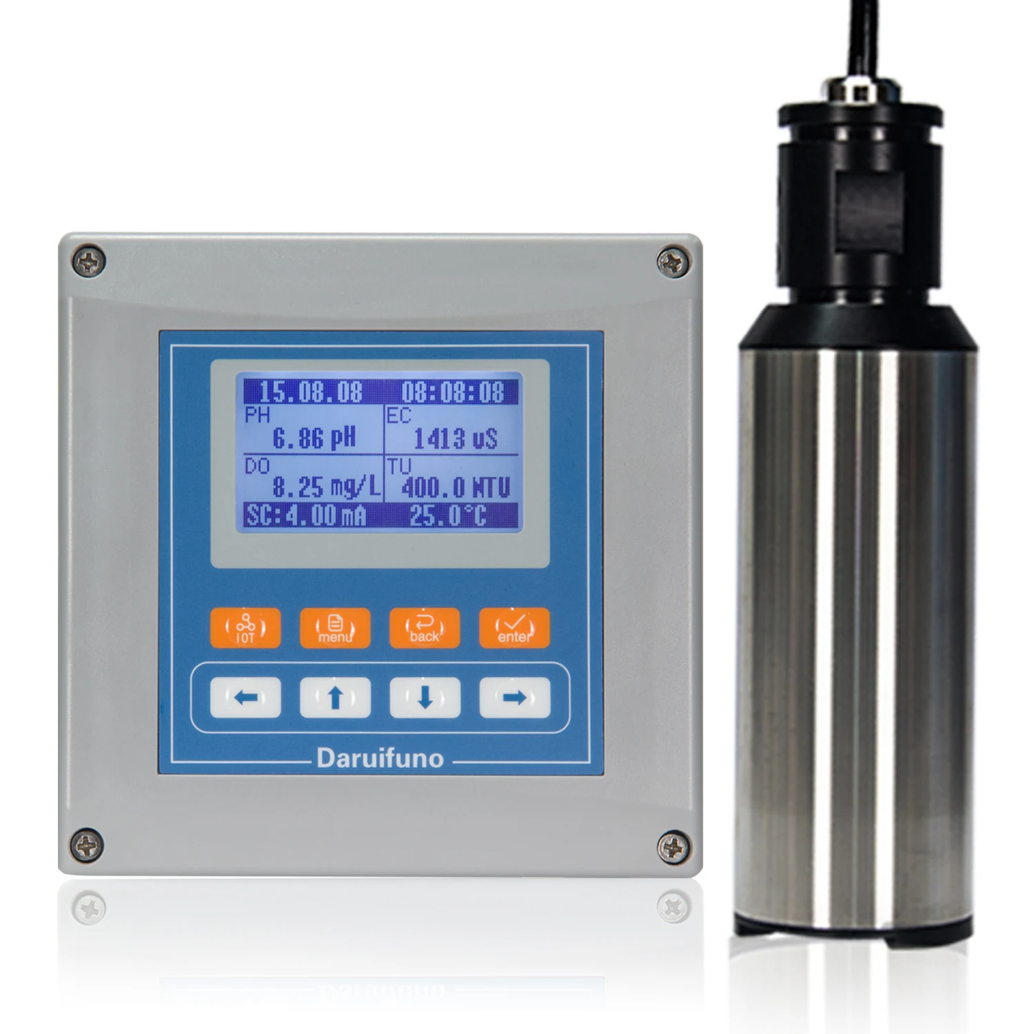 

Industrial Online PH/EC/DO/TU Multi-paramete Water Quality Analyzer