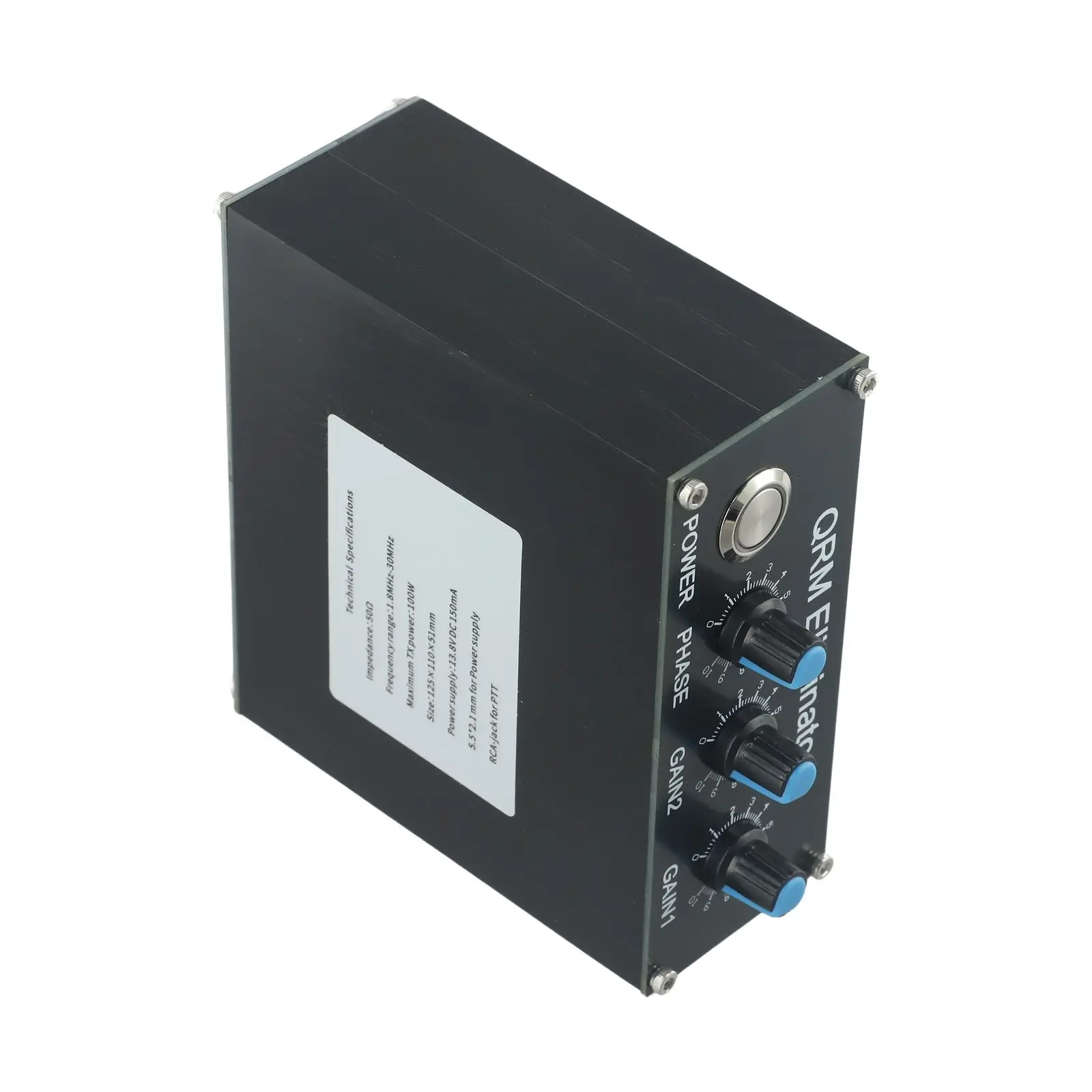 Управление X-фазовым металлическим корпусом QRM Элиминатор изготовленный из