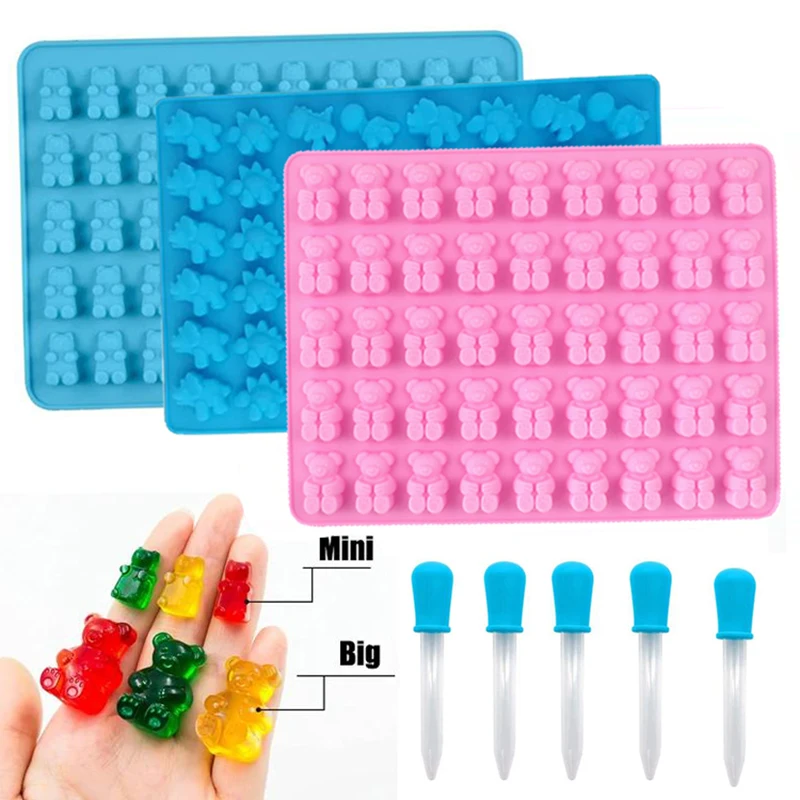 8 шт. большой маленький медведь динозавр клейкая форма мультяшная животного