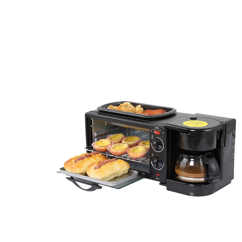 

Wholesale waffle machine breakfast machine three in one breakfast machine