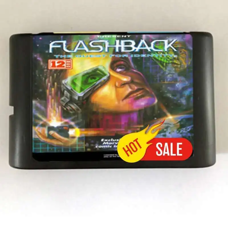 Фото Игровая карта Flashback 16bit MD Cart для Sega Mega Drive для Genesis Бесплатная доставка №1