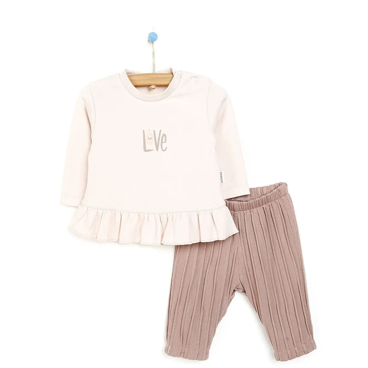 

ebebek Bebbek Yenidoğan Happy Party Bluz-tayt 2li Takım