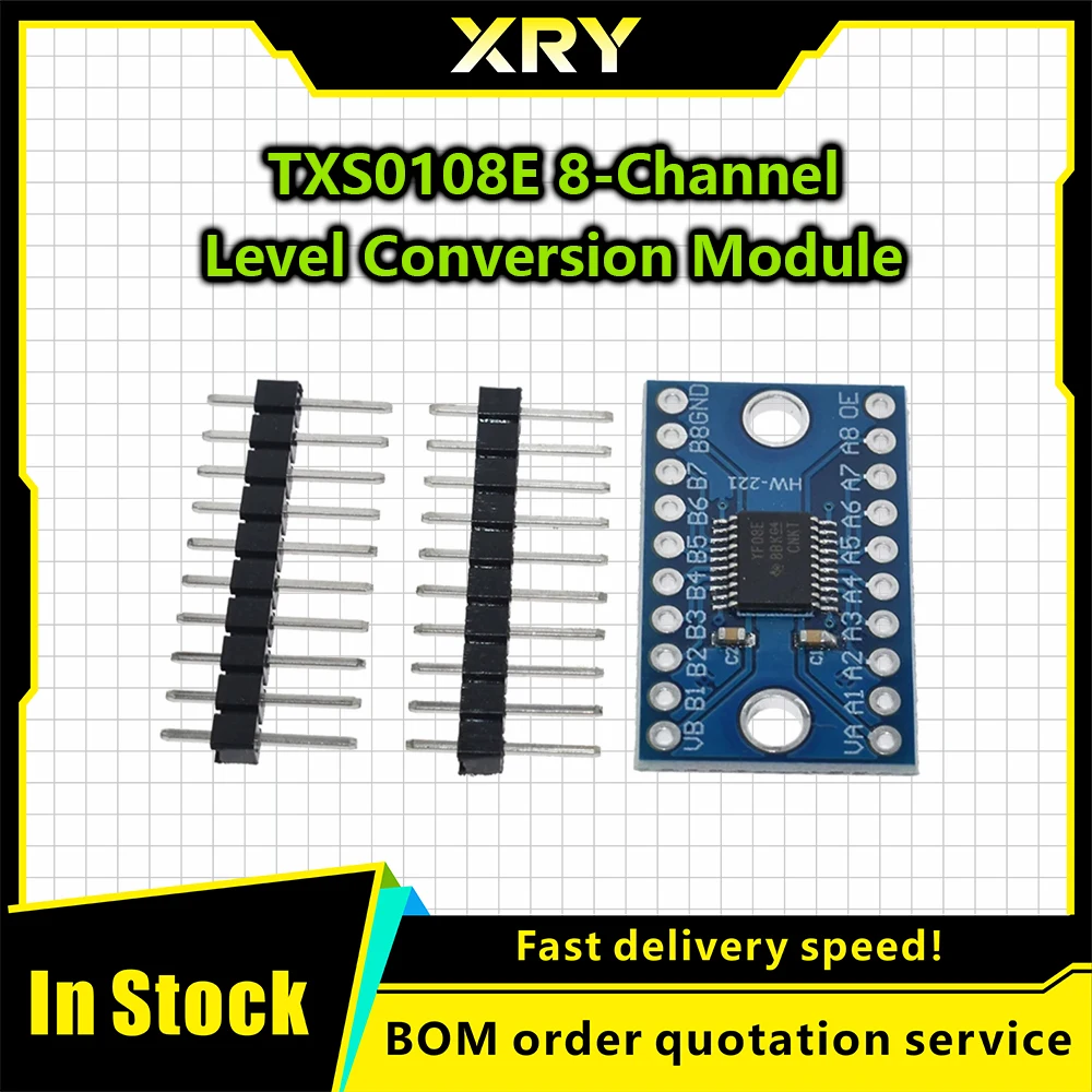 XRY 2 шт. 3 В 5 TXS0108E 8-канальный модуль двунаправленного преобразователя логического