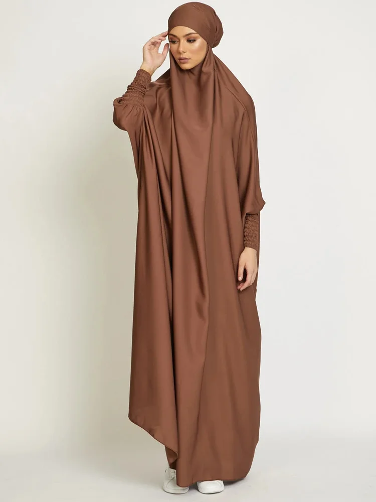 Prayer Clothes Women Islamic Clothing Jilbabs Butterfly Abaya Dubai Saudi Muslim Dress Ramadan Eid Jilbeb Modest Outfits Turk